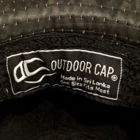 Outdoor Cap Dark Brown Waxed Indiana Jones Brimmed Fedora Hat - Picture 14 of 14